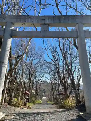 釧路一之宮 厳島神社の鳥居