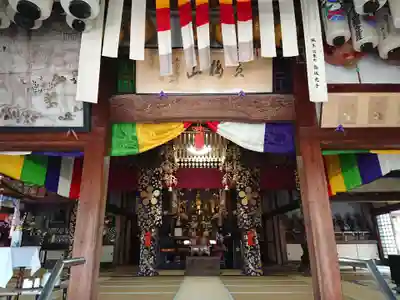 渭信寺の本殿・本堂