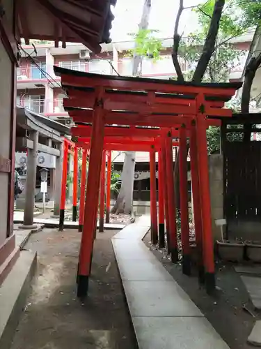 王子稲荷神社の鳥居