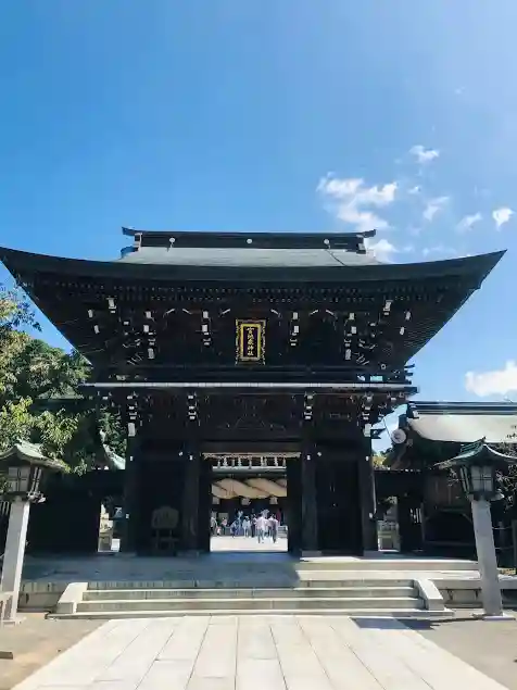 宮地嶽神社の山門・神門