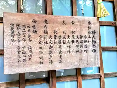 榊森白山社のその他建物