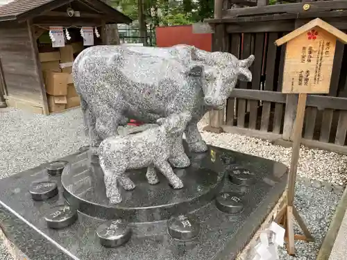 榴岡天満宮の狛犬