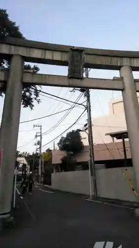 七社神社の鳥居