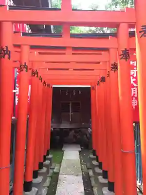 諏訪神社の鳥居