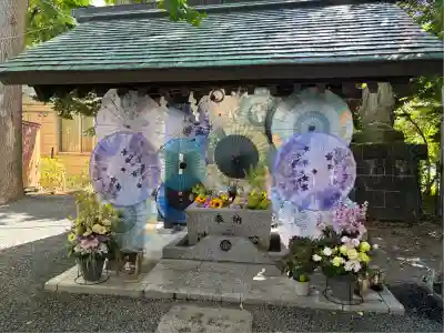 札幌諏訪神社の手水舎