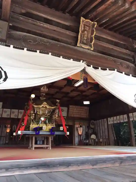 飽波神社のお祭り
