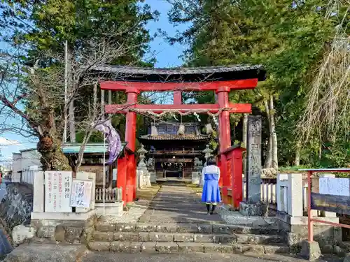 弓削神社の鳥居
