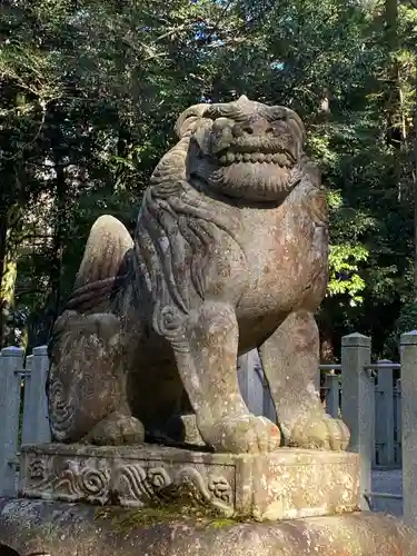 丹生神社の狛犬