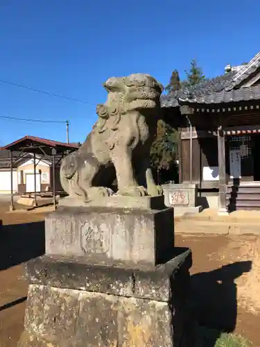 伏木香取神社の狛犬