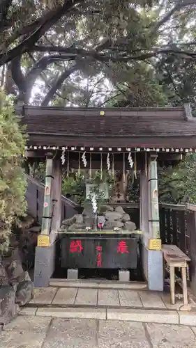 登渡神社の手水舎