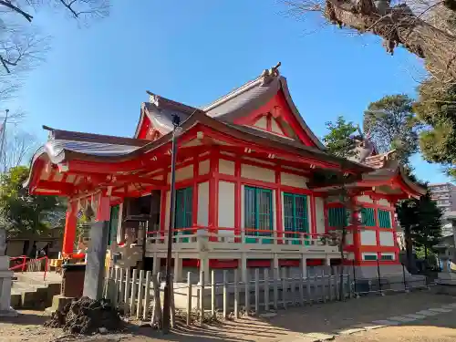 戸部杉山神社の本殿・本堂