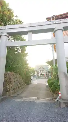 鉾神社の鳥居