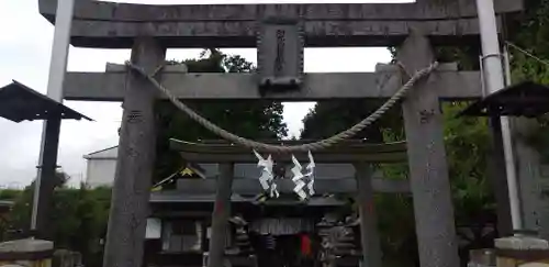 白蛇辨財天の鳥居