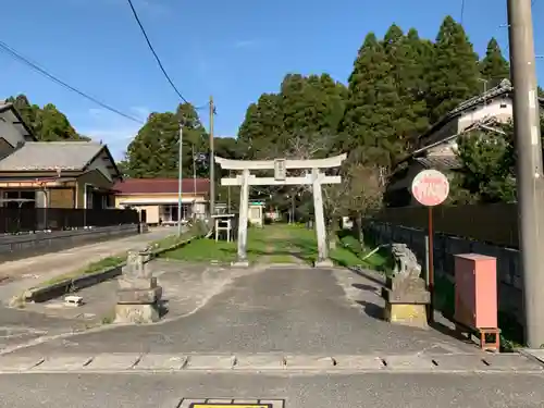 三嶽神社の鳥居