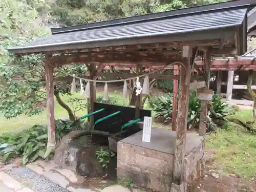 粟鹿神社の手水舎