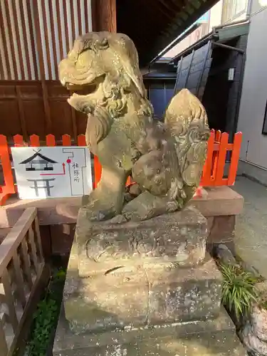 市姫神社の狛犬