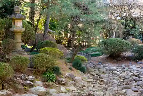 岩槻久伊豆神社の庭園