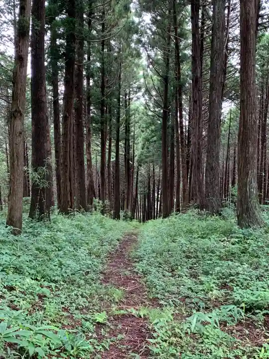 近津神社の周辺