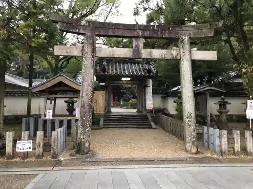 相楽神社の鳥居