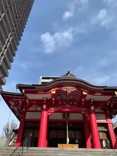 成子天神社の本殿・本堂