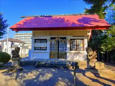二ツ杁神明社の本殿・本堂