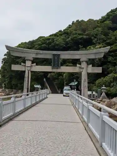 八百富神社の鳥居