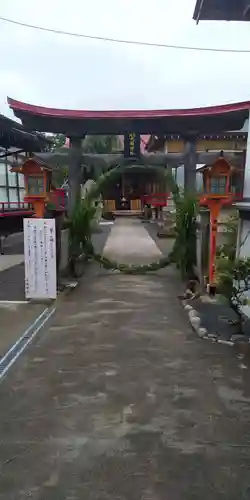 大鏑神社の鳥居