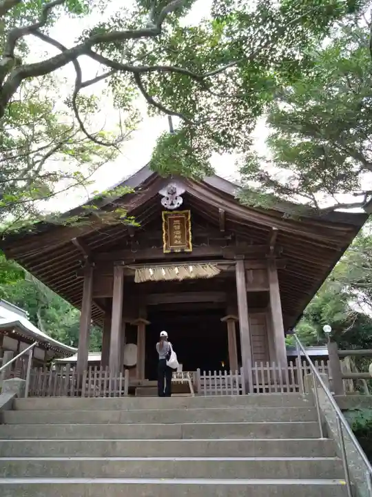 志賀海神社の本殿・本堂