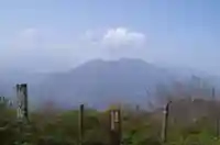 身延山奥之院思親閣の景色