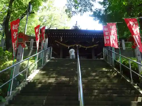 弥生神社の本殿・本堂
