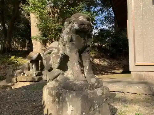 鹿原神社の狛犬