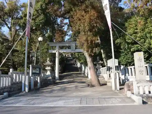 白山宮の鳥居