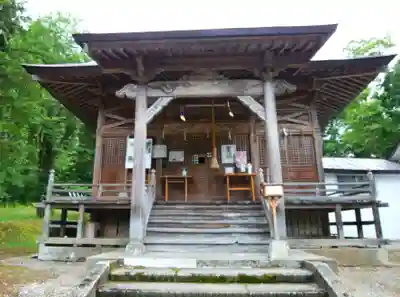 雨紛神社の本殿・本堂