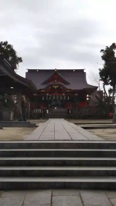 飯香岡八幡宮の本殿・本堂