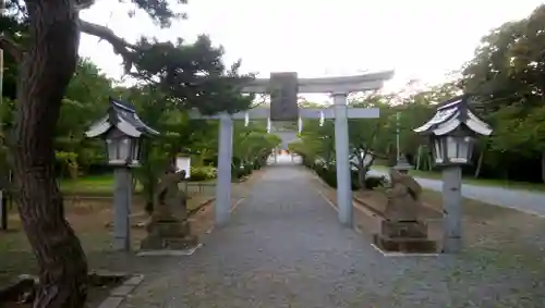 寿都神社の鳥居