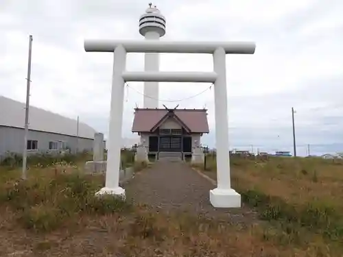 納沙布金刀比羅神社の鳥居