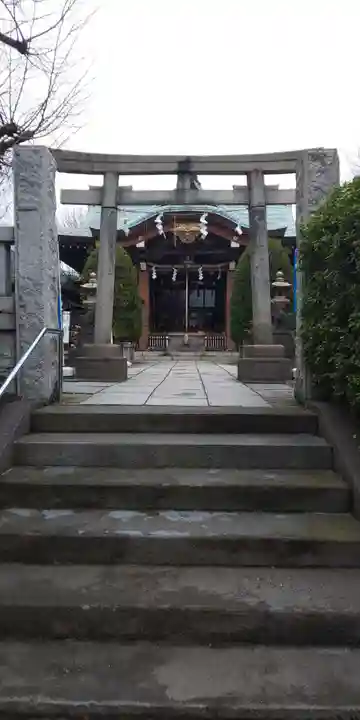 白鬚神社の鳥居