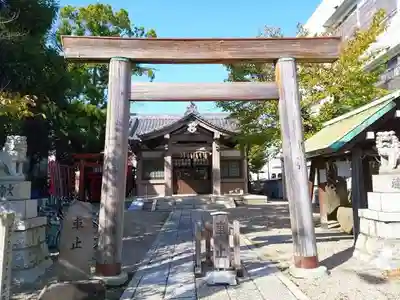 山神社（道徳山神社）の鳥居
