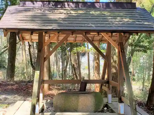 生野春日神社の手水舎