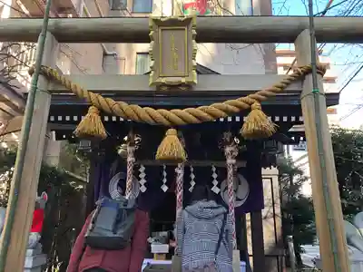 茶ノ木神社の鳥居