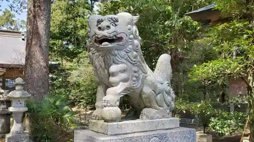 五所神社の狛犬