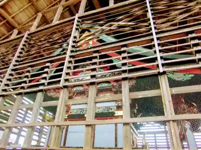 祖母井神社の本殿・本堂