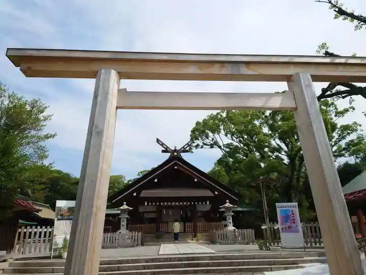 和泉國一之宮 大鳥大社の鳥居