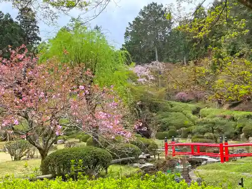 石山寺の庭園