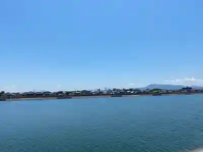 八幡古表神社の景色