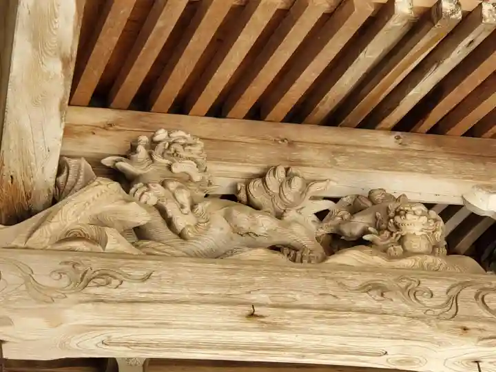 舟城神社の芸術