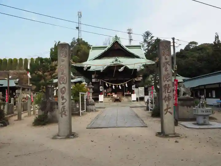 椎尾八幡宮の本殿・本堂