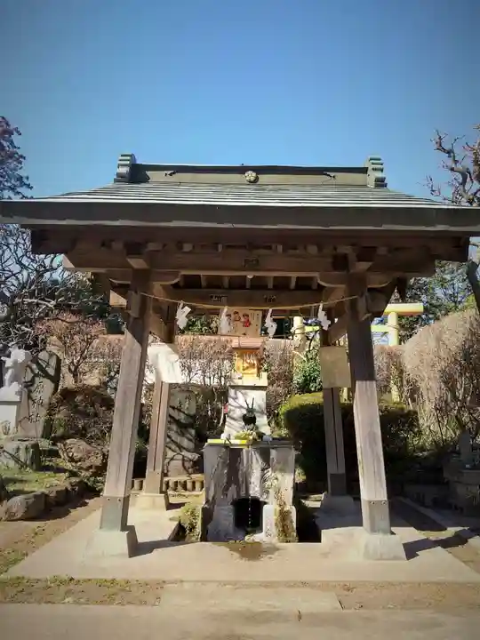 水海道天満宮の手水舎