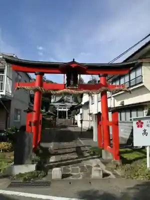 高鳥天満宮の鳥居