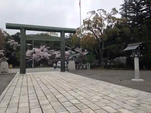 石川護國神社の鳥居